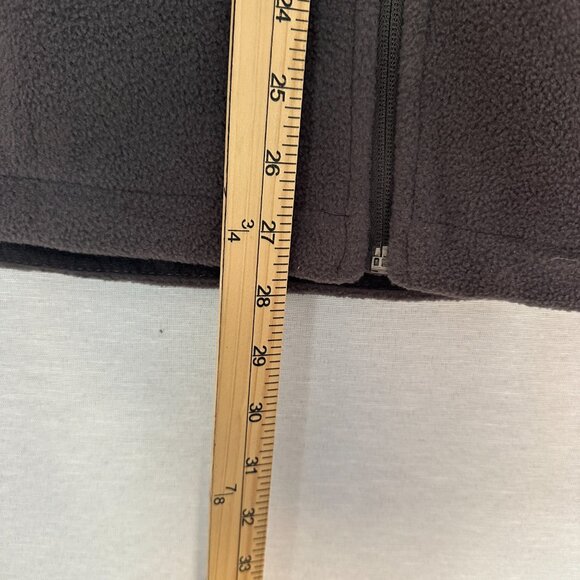 CROSSLAND MEN S FLEECE JACKET WALKER BRENDING, ZIPPER-UP, FRONT POCKETS, SIZE L - Picture 9 of 12